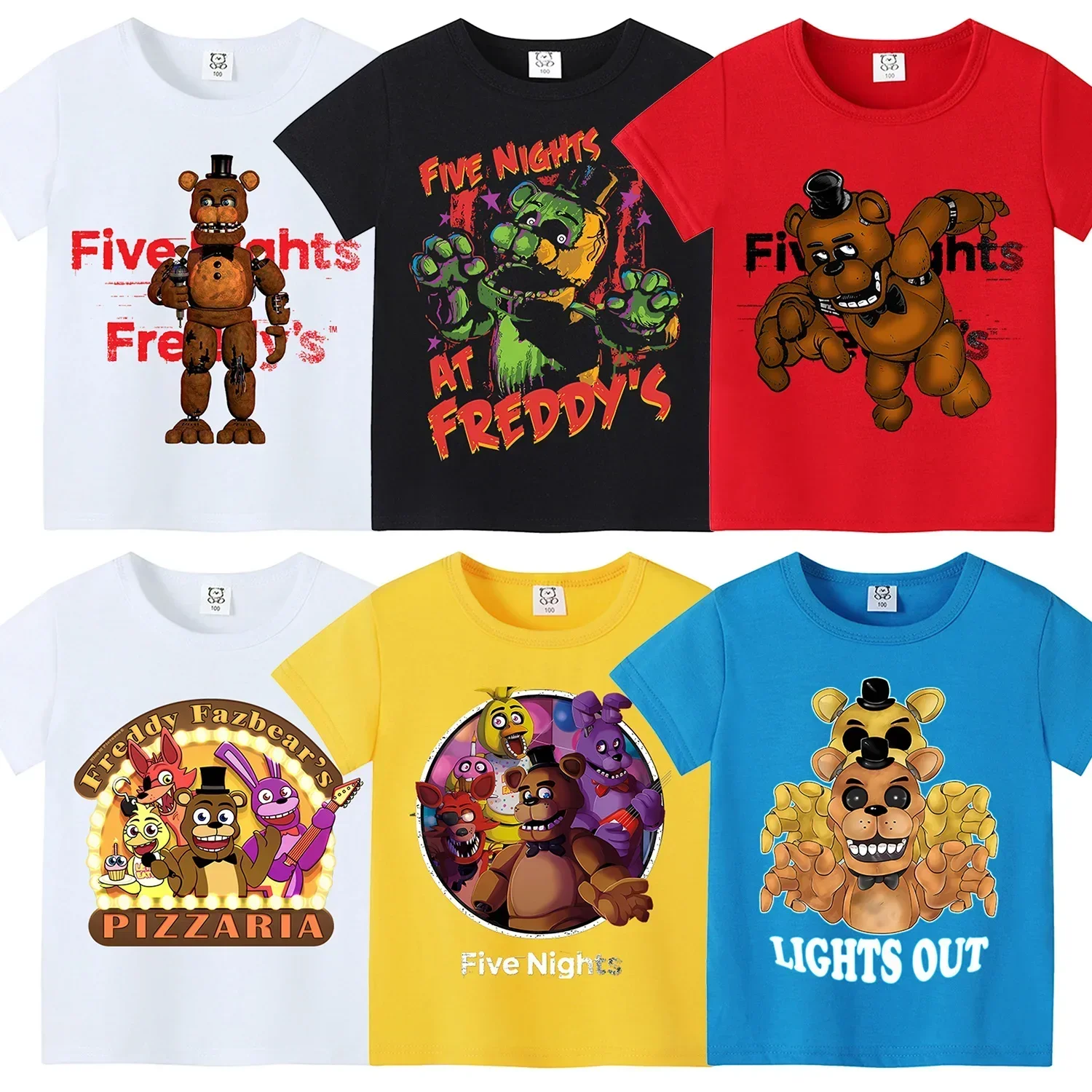Baby Products Manufacturers - Five Nights Freddys Theme Kurzes Hemd