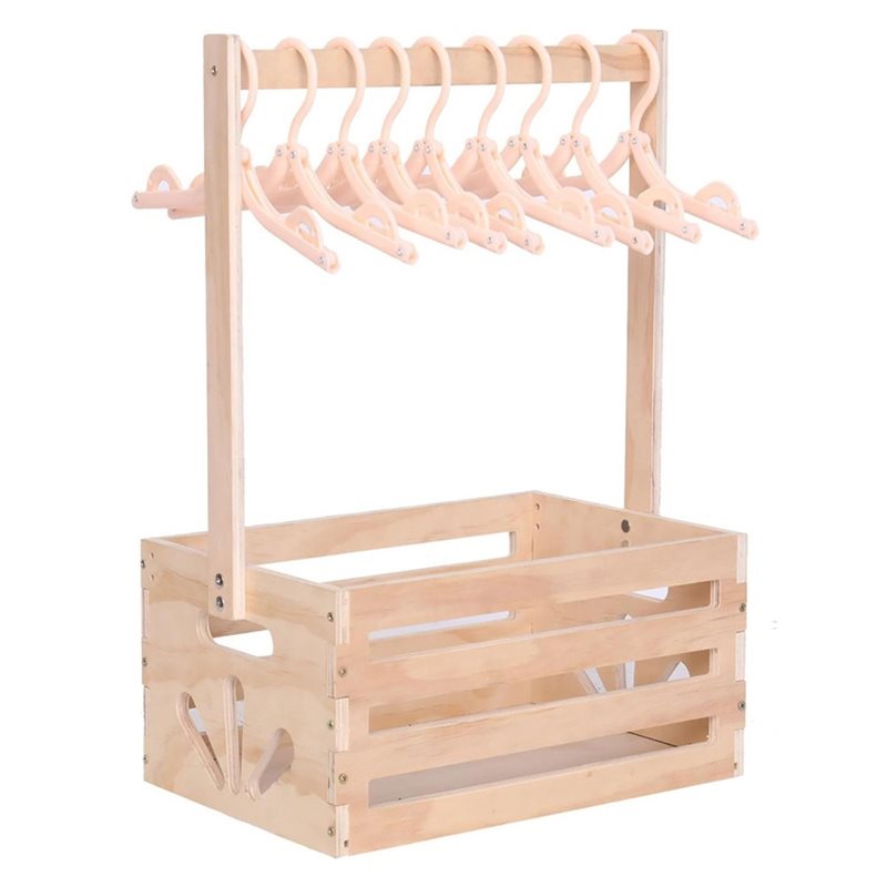 Baby Products Gift Baskets - A25F-Holz-Geschenkkorb für Babyparty, Aufbewahrungskiste für den
