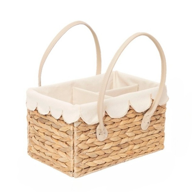 Baby Products Gift Baskets - Produkte Baby-Windel-Organizer Großer Tragbarer Handgefertigter Kinderzimmerkorb