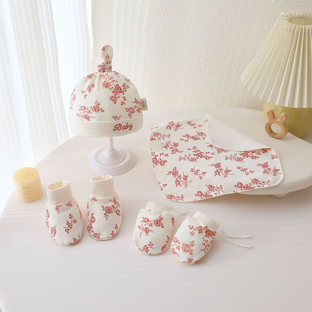 Baby Products Korean - Neugeborene Baby Mädchen Jungen Mütze Handschuhe
