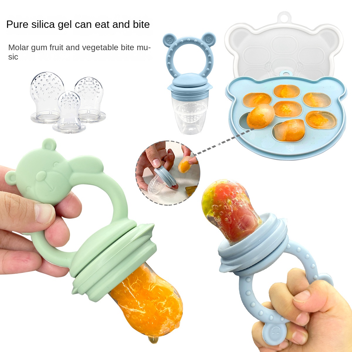 Baby Products Eco Friendly - Lebensmittel qualität Silikon Baby Beißring umwelt
