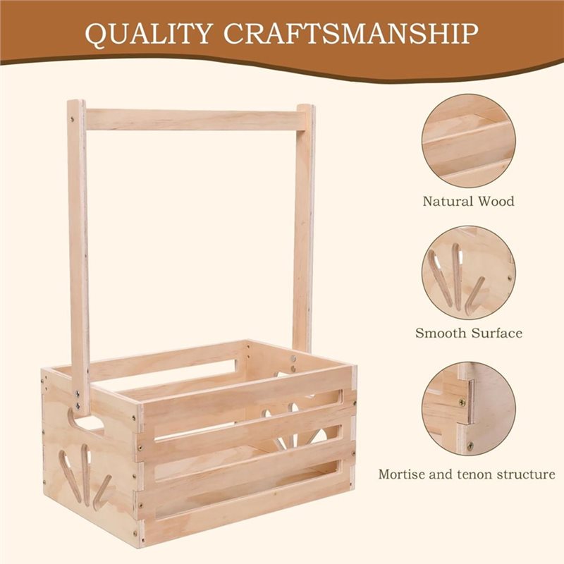 Holz-Geschenkkorb für Babypart – Baby Products Gift Baskets Bewertung und Preis
