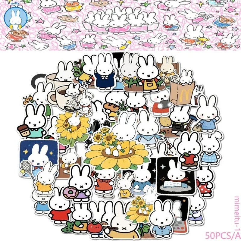 Kawaii Miffy Niedliche Cartoon – Baby Products Poster Bewertung und Preis