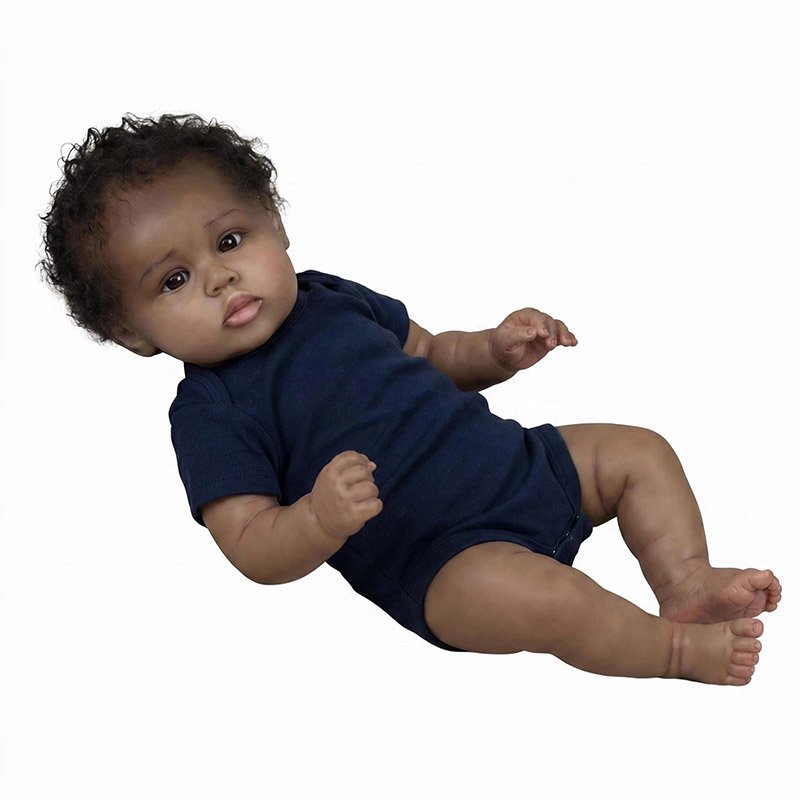 48cm Weiche Silikon-Vinyl-Pupp – Baby Products For Curly Hair Bewertung und Preis