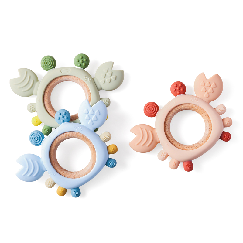 Baby Silikon Beißring Cartoon  – Baby Products List Bewertung und Preis